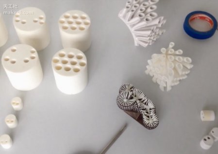 3D打印多孔声学形状