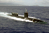 USS Greeneville, US Navy submarine.